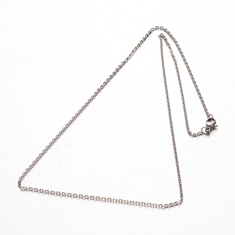 Cable Chain on white background