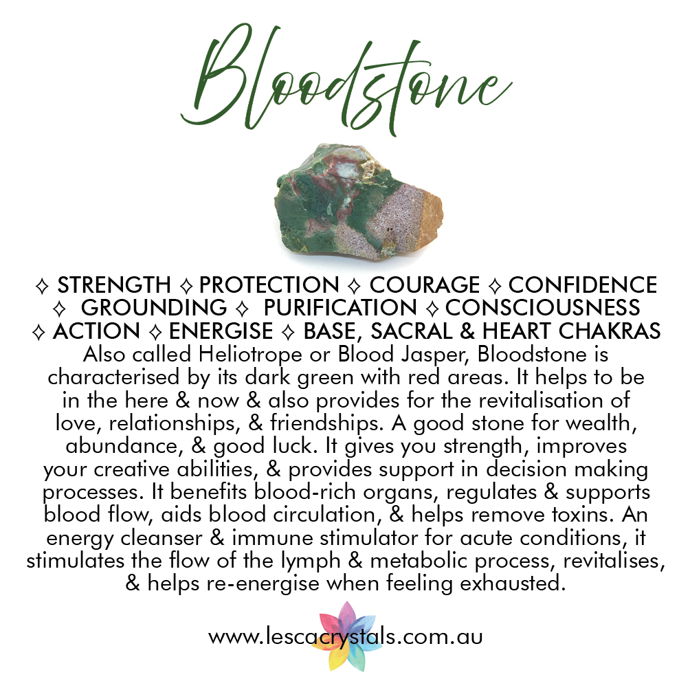 Bloodstone crystal meaning