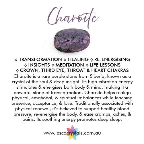 Charoite Crystal Overview