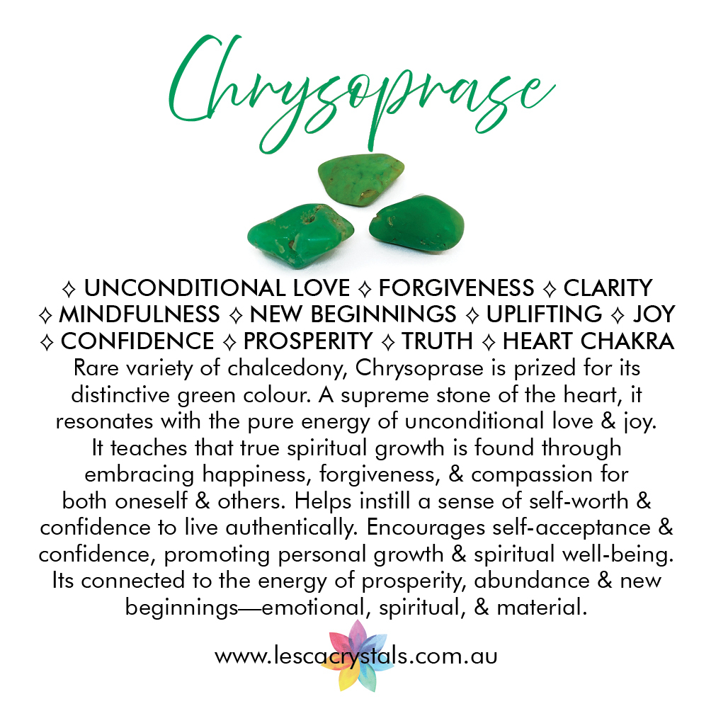 Chrysoprase crystal meaning