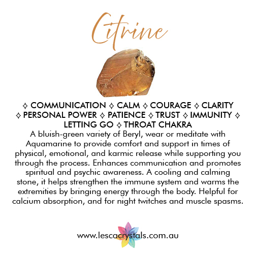 Citrine crystal overview