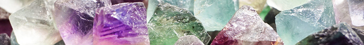Fluorite crystals