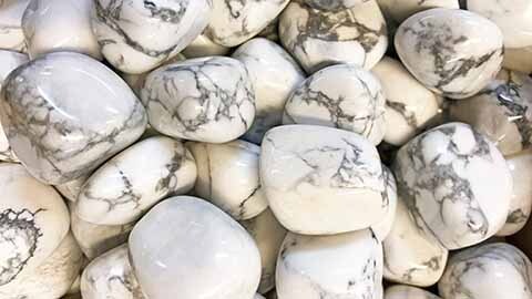 Howlite Tumbled Stones Howlite Tumbled Stones