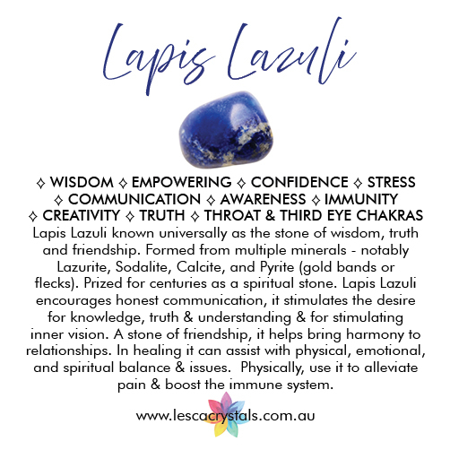 Lapis Lazuli crystal overview