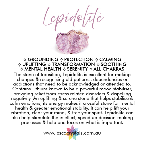 Lepidolite crystal meaning