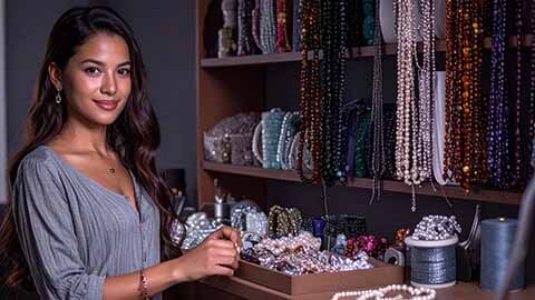 Lesca Crystals bead selection