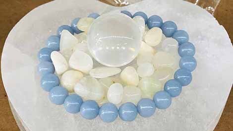 Selenite and Angelite