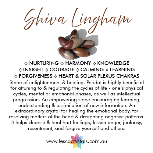 Shiva Lingam crystal meaning