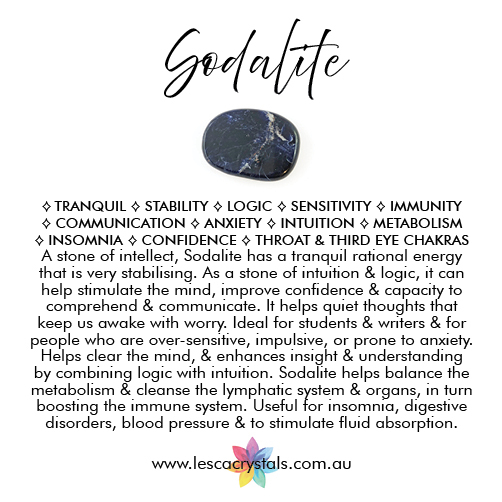 Sodalite crystal meaning