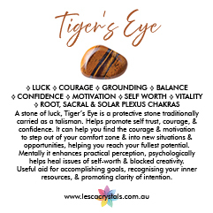 Tiger's Eye crystal meaning