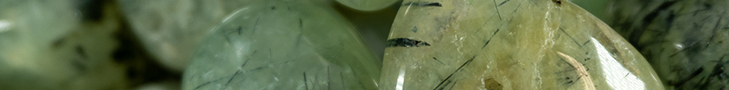 Prehnite with Epidote tumbles